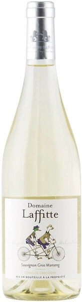 Вино Domaine Laffitte, Sauvignon-Gros Manseng, Cotes de Gascogne IGP, 2024