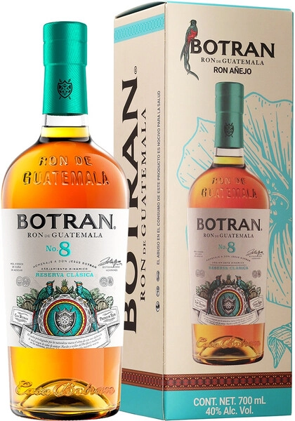 Ром "Botran" Reserva Clasica №8, gift box, 0.7 л