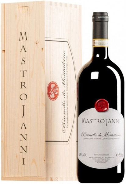 Вино Mastrojanni, Brunello di Montalcino DOCG, 2020, wooden box, 1.5 л