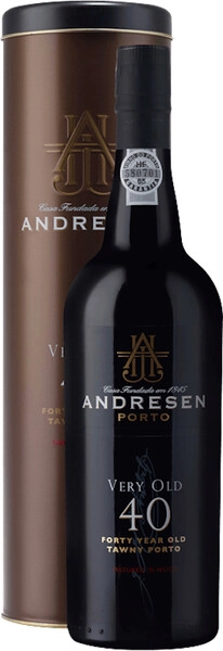 Портвейн Andresen, Very Old 40 Year Old Tawny Porto, in tube