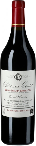 Вино Chateau Coutet, Cuvee Demoiselles, Saint-Emilion Grand Cru АОC, 2016