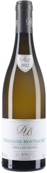 Вино P. & L. Borgeot, Chassagne-Montrachet Vieilles Vignes AOC Blanc, 2022