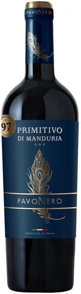 Вино Geografico, Pavo Nero Primitivo di Manduria DOC, 2023