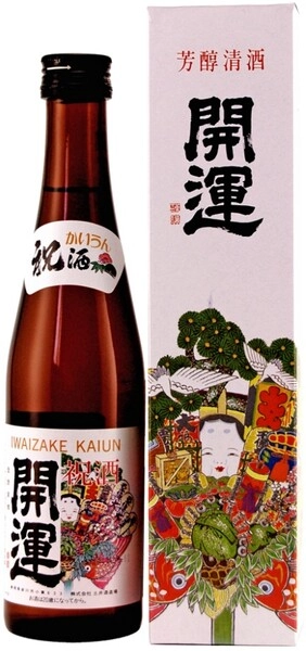 Саке Kaiun Iwaizake, gift box, 300 мл