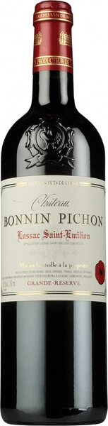 Вино Chateau Bonnin Pichon, Lussac Saint-Emilion AOC, 2020