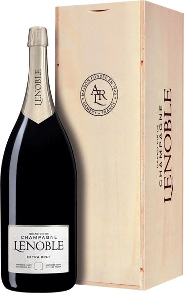 Шампанское Champagne Lenoble, Extra Brut, wooden box, 6 л
