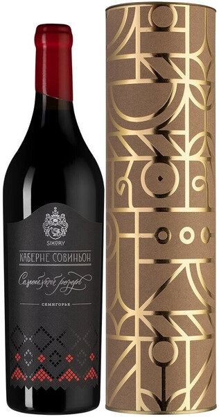 Вино Сикоры, Каберне Совиньон Семейный Резерв, 2019, в подарочной коробке