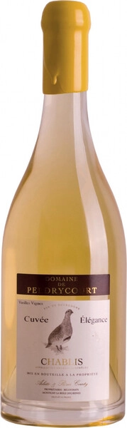 Вино Domaine de Perdrycourt, Chablis Cuvee Elegance AOC, 2020, 1.5 л