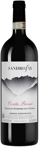 Вино Sandro Fay, Costa Bassa Valtellina Superiore DOCG Valgella, 2019