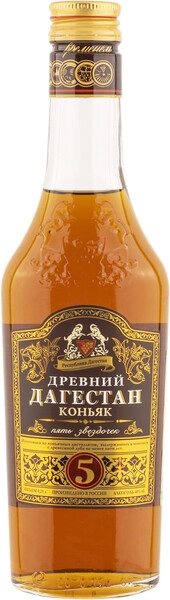 Коньяк "Древний Дагестан" 5-летний, 250 мл