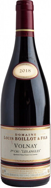 Вино Domaine Louis Boillot & Fils, Volnay 1er Cru Les Angles AOC, 2018