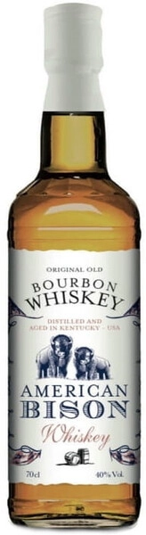 Виски American Bison Bourbon, 0.7 л