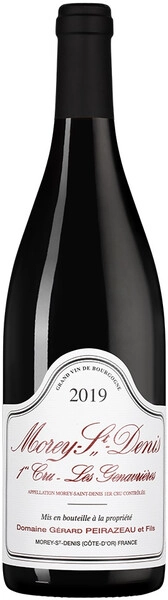 Вино Domaine Gerard Peirazeau, Morey-Saint-Denis 1-er Cru Les Genavrieres AOC, 2019