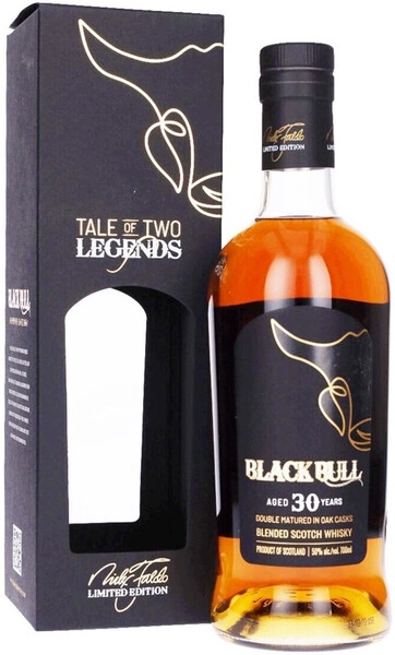 Виски Black Bull 30 Years, Nick Faldo Limited Edition, gift box, 0.7 л