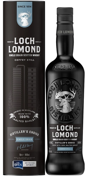 Виски Loch Lomond Single Grain Distiller's Choice Coffey Still, in tube, 0.7 л