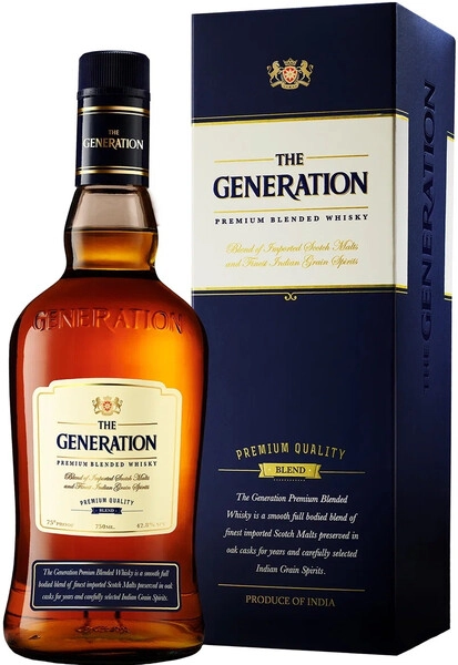 Виски The Generation Premium Blended, gift box, 0.75 л