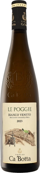 Вино Ca'Botta, Le Poggie Bianco, Veneto IGT, 2023