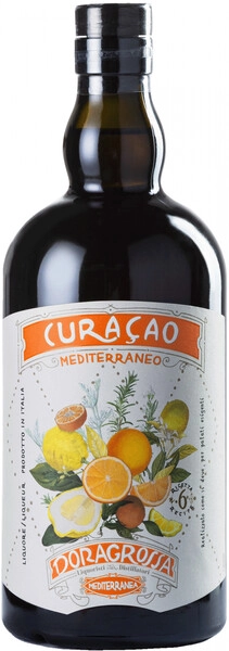 Ликер Doragrossa Curacao Mediterraneo, 0.7 л
