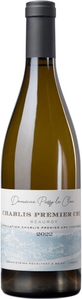 Вино Domaine Passy le Clou, Chablis Premier Cru Beauroy AOC, 2022