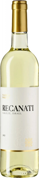 Вино Recanati, Yasmin White (kosher mevushal), 2023
