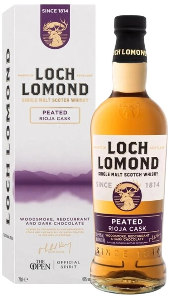 Виски "Loch Lomond" Peated Rioja Cask, gift box, 0.7 л
