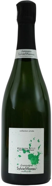 Шампанское Sylvie Moreau, Edition n°11 Collection Privee, Champagne AOC, 2004