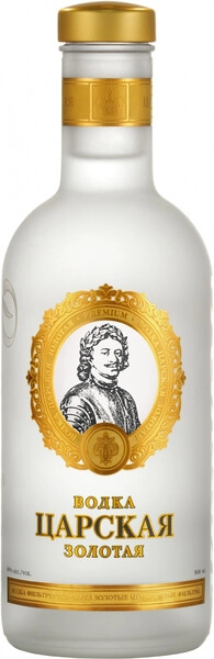 Водка Царская Золотая, 0.5 л