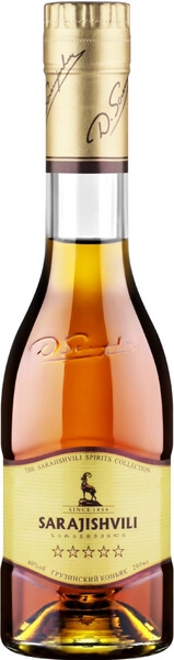 Коньяк "Sarajishvili" 5 stars, 200 мл