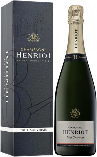 Шампанское Henriot, Souverain Brut, with box