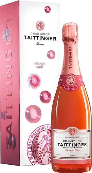 Шампанское Taittinger, Prestige Rose Brut, gift box