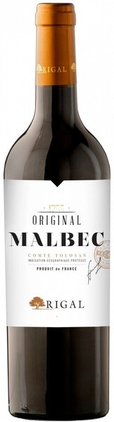 Вино Rigal, Original Malbec, Comte Tolosan IGP, 2019