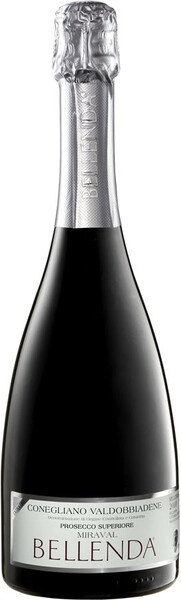 Игристое вино Bellenda, Miraval, Conegliano Valdobbiadene DOCG Prosecco Superiore, 2021