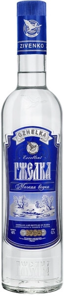 Водка Гжелка Мягкая, 0.5 л