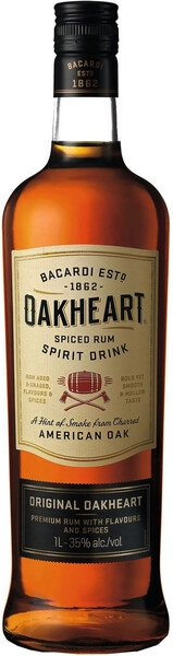 Ром Bacardi OakHeart, 1 л