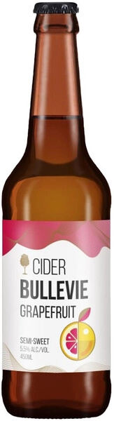 Сидр Bullevie Grapefruit, 0.45 л