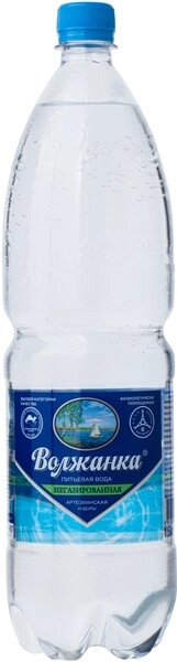 Вода Волжанка негазированная, в пластиковой бутылке, 1.5 л