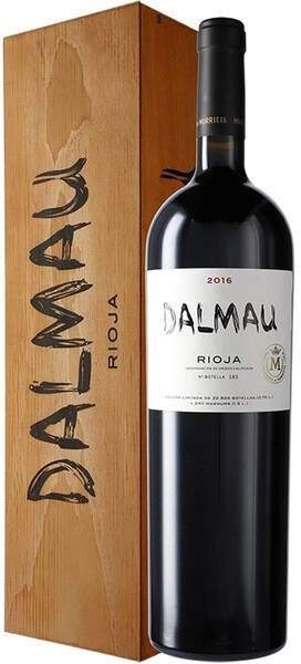 Вино Marques de Murrieta, Dalmau, Rioja DOC, 2017, wooden box, 1.5 л