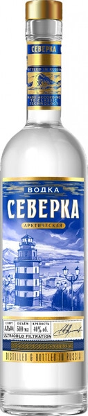 Водка ММВЗ, Северка Арктическая, 0.5 л