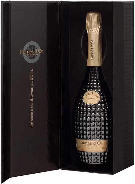 Шампанское Nicolas Feuillatte, Palmes D'Or Brut, 2008, gift box