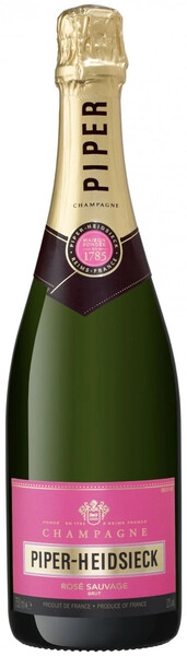 Шампанское Piper-Heidsieck, Rose Sauvage, Champagne AOC
