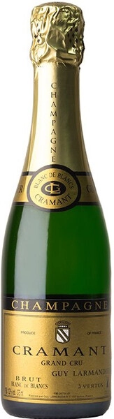 Шампанское Champagne Guy Larmandier, Cramant Grand Cru Brut Blanc de Blancs, 2017, 375 мл