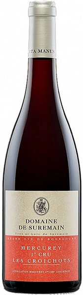 Вино Domaine de Suremain, Mercurey 1-er Cru Les Croichots AOC, 2021