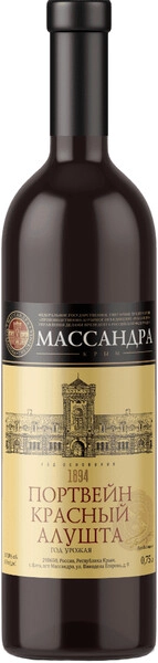 Портвейн Массандра, Портвейн красный Алушта