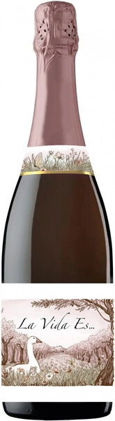 Игристое вино Castelo de Pedregosa, La Vida Es... Brut Rose, 2021