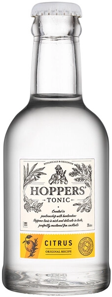 Вода Hoppers Citrus Tonic, 200 мл