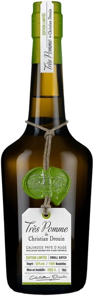 Кальвадос Christian Drouin, Calvados Pays d'Auge Tres Pomme, 0.7 л