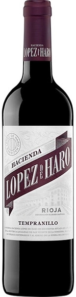 Вино Hacienda Lopez de Haro, Tempranillo, Rioja DOCa, 2022