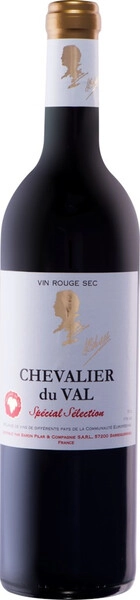 Вино Chevalier du Val Rouge Sec