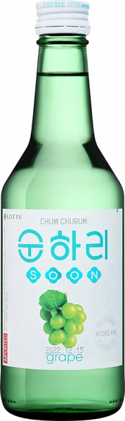 Водка Soju Chum Churum Soonhari Grape, 360 мл