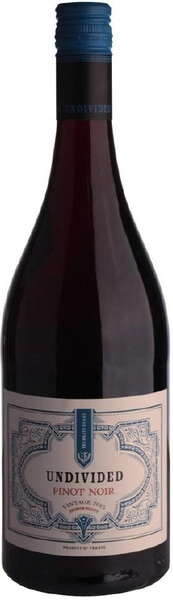 Вино "Undivided" Pinot Noir